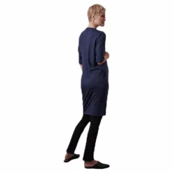 Boob Wonton Dress Blue Blå Sale