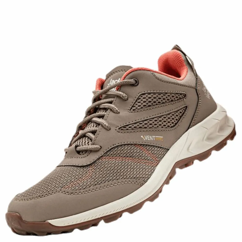 Woodland Vent Low Pink/Grey*Jack Wolfskin Clearance