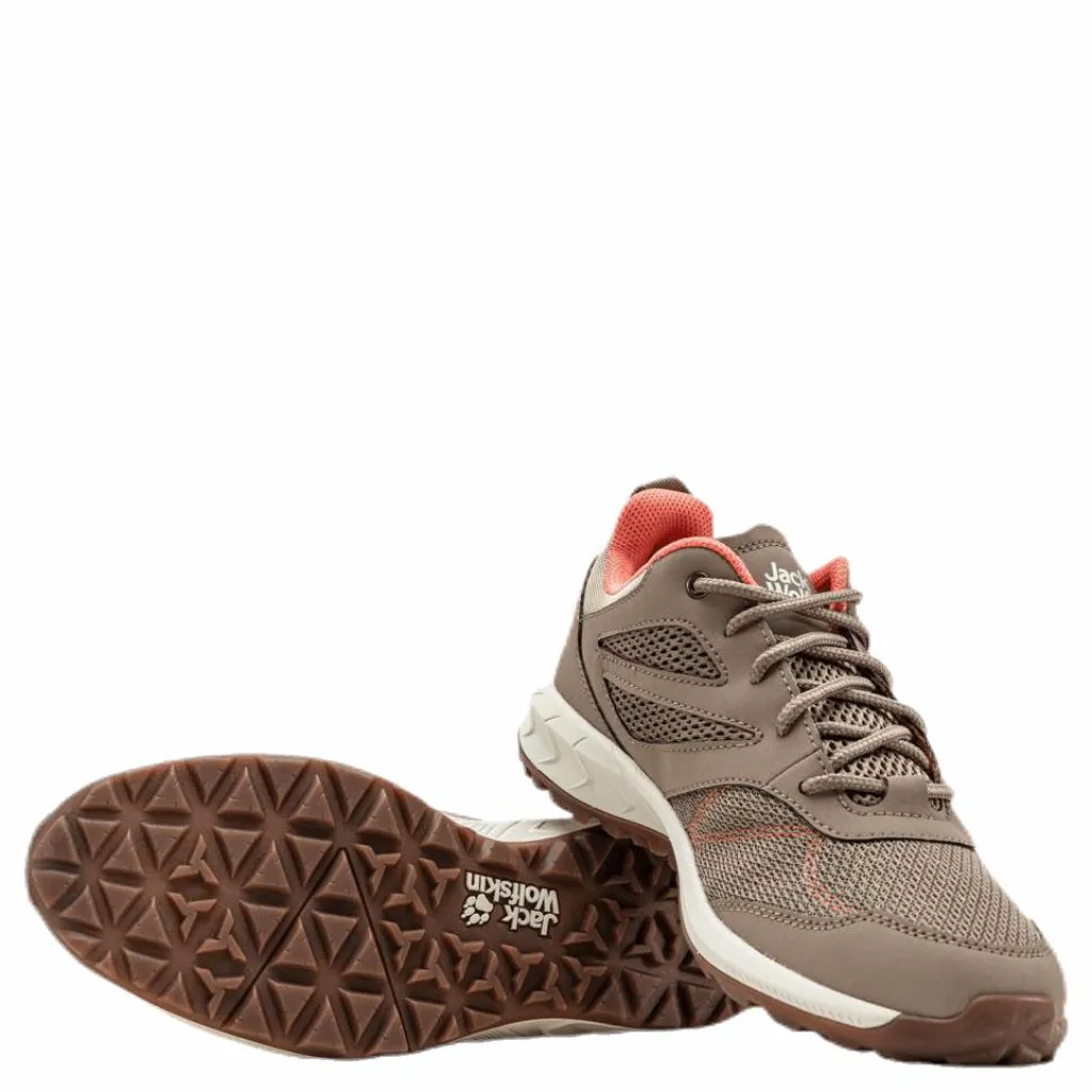Woodland Vent Low Pink/Grey*Jack Wolfskin Clearance