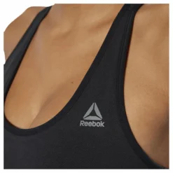 Reebok WOR Meet You There Seamless Padded Bra Black Svart Online