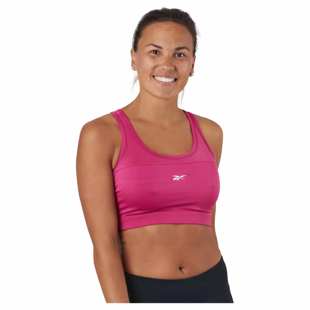 Reebok Wor Mesh Bralette Seprpi Rosa Best