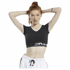 Reebok Wor Myt Bralette Tee Black Svart Sale