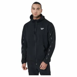 Wor Piping Fz Black*Reebok Clearance