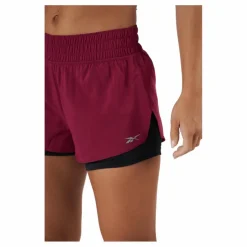Reebok Wor Run 2 In 1 Short Punber Röd Sale
