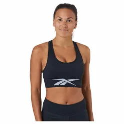 Wor Seamless Bra Nghblk*Reebok Outlet