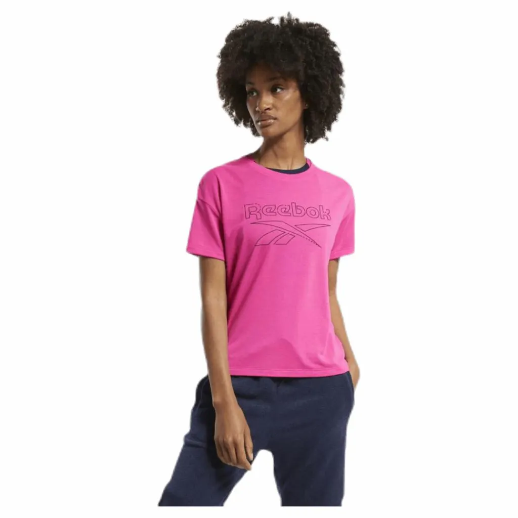 Wor Sup BL Tee Pink*Reebok Outlet