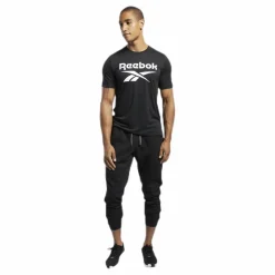 Wor Sup Graphic SS Tee Black*Reebok Discount