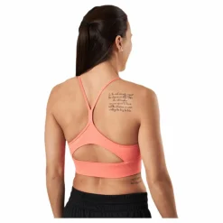 Wor Tri Back Bra- Pad Pink*Reebok Hot