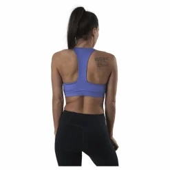 Reebok Workout Ready Medium-Impact Bra Purple Blå Online