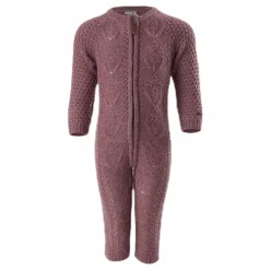 Wrilla Wool Ls Knit Suit Red*Name It Sale
