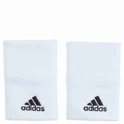 adidas Tennis Wristband Large 000/white Vit Outlet