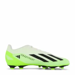 adidas X Crazyfast.4 Flexible Ground Boots Cloud White / Core Black / Lucid Lemon Svart och Vit Best