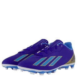 adidas X Crazyfast Messi Club Flexible Ground Boots Blue Blå