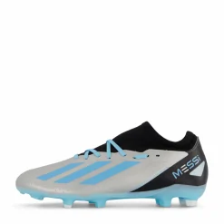 X Crazyfast Messi.3 Firm Ground Boots Silver Metallic / Bliss Blue / Core Black*adidas Online