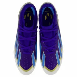 adidas X Crazyfast Messi League Firm Ground Boots Lucid Blue / Blue Burst / Cloud White Blå och Vit Clearance