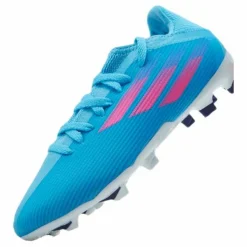 adidas X Speedflow.3 Firm Ground Boots Sky Rush / Team Shock Pink / Cloud White Blå Best