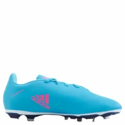 adidas X Speedflow.4 Flexible Ground Boots Sky Rush / Team Shock Pink / Legacy Indigo Blå