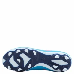 adidas X Speedflow.4 Flexible Ground Boots Sky Rush / Team Shock Pink / Legacy Indigo Blå