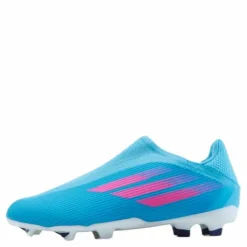 X Speedflow.3 Laceless Firm Ground Boots Sky Rush / Team Shock Pink / Cloud White*adidas Sale
