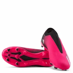 adidas X Speedportal.3 Laceless Firm Ground Boots Team Shock Pink 2 / Zero Metalic / Core Black Svart och Rosa
