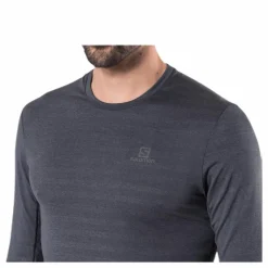 Salomon XA Long Sleeve Tee Black/Grey Svart och Grå Best