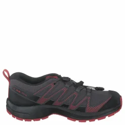 Salomon Xa Pro V8 Cswp J Magnet/black/poppy Red Grå och Svart Discount