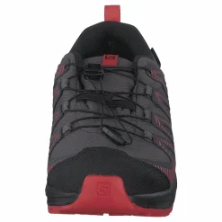 Salomon Xa Pro V8 Cswp J Magnet/black/poppy Red Grå och Svart Discount