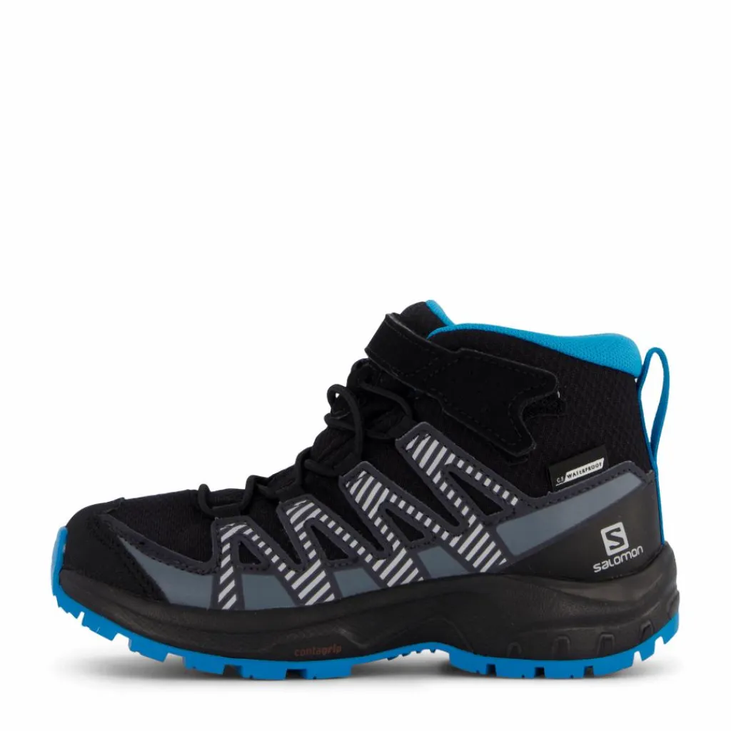Salomon Xa Pro V8 Mid Cswp K Black/monument/hawaiian Ocean Svart Clearance