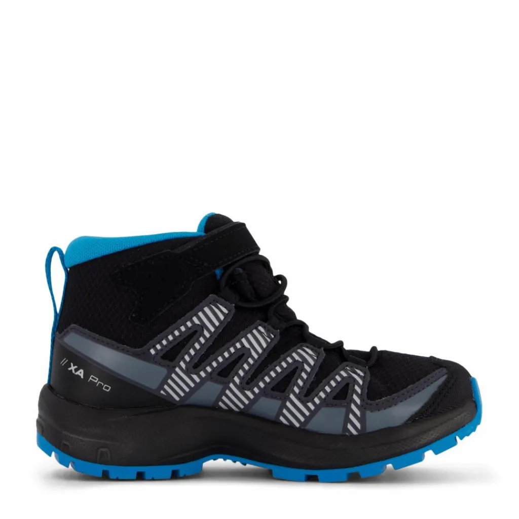 Salomon Xa Pro V8 Mid Cswp K Black/monument/hawaiian Ocean Svart Clearance
