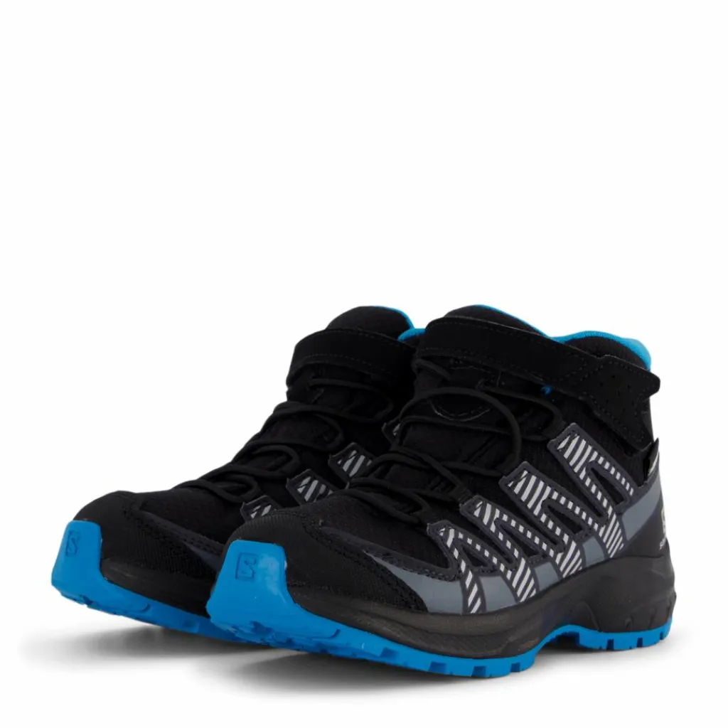 Salomon Xa Pro V8 Mid Cswp K Black/monument/hawaiian Ocean Svart Clearance