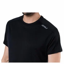 2XU XVENT G2 SS Tee Black/Silver Svart och Silver Discount