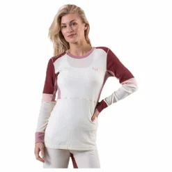 Yndling Long Sleeve Shirt White/Red*Kari Traa Online
