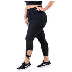 Nike Yoga Collection 7/8 Tight Plus White/Black Svart