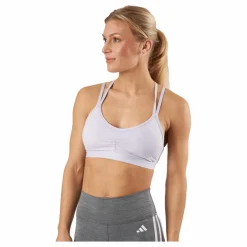 adidas Yoga Essentials Light-Support Bra Sildaw Vit