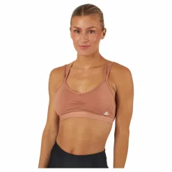 adidas Yoga Essentials Light-Support Bra Clastr Beige