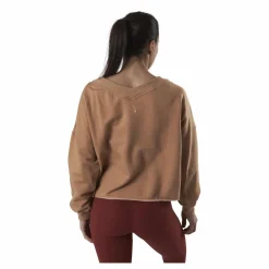 Yoga Off-Mat Fleece V-Neck Pink/White*Nike Hot