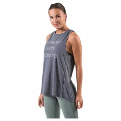 Nike Yoga Tank GRX White/Grey Grå Clearance