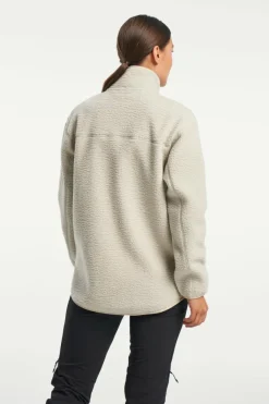 Tenson Yoke Full Zip W Sustained Grey Beige Best