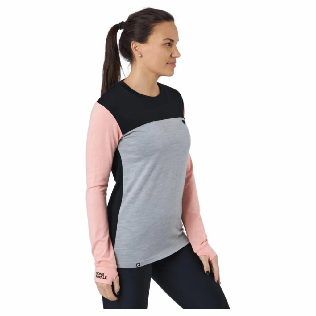 Mons Royale Yotei Bf Tech Ls Dream State Flerfärgad New