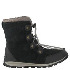 Youth Whitney Suede 010, Black, Dark Stone*Sorel Discount