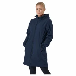 Zadie W Long Softshell Jacket  Navy Blazer*Whistler Sale