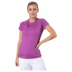 Zeal Merino Tee Purple*Elevenate Outlet