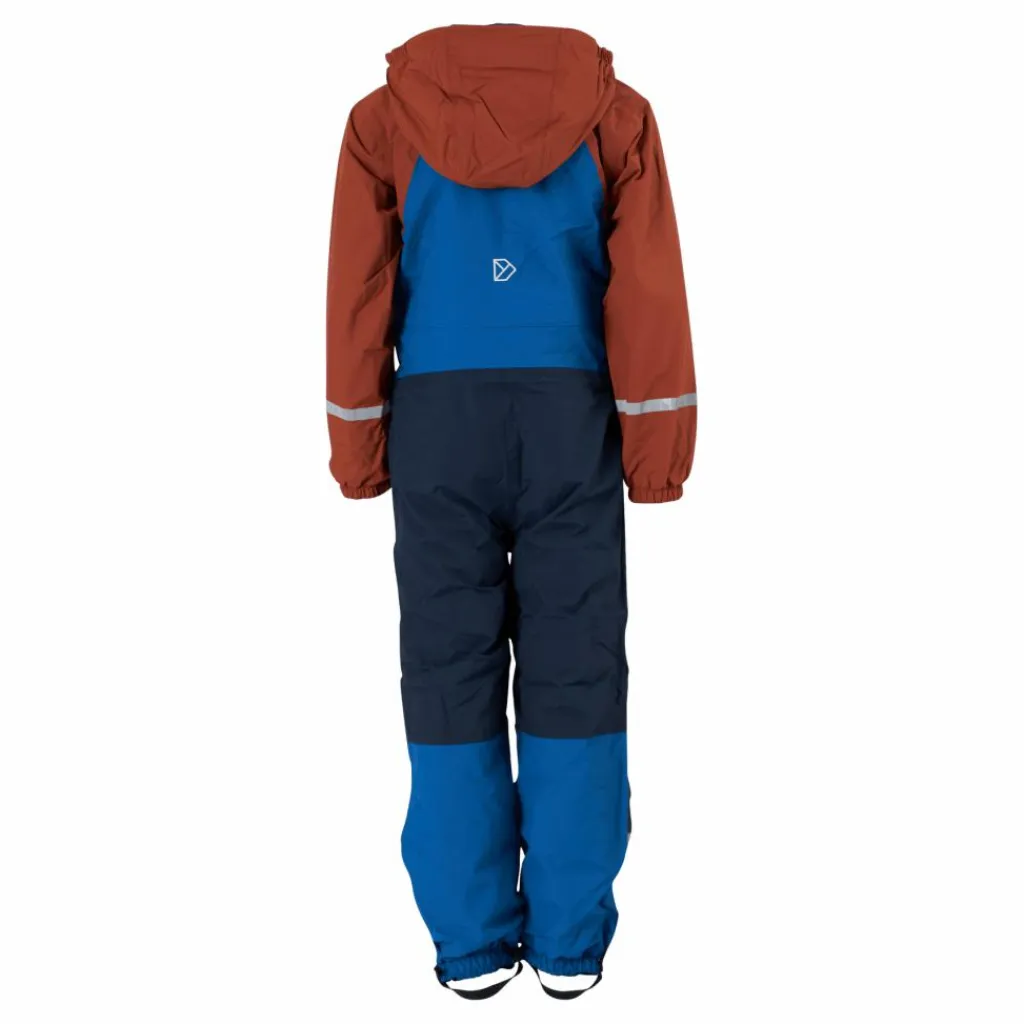 Didriksons Zeb Kids Coverall Classic Blue Blå Best