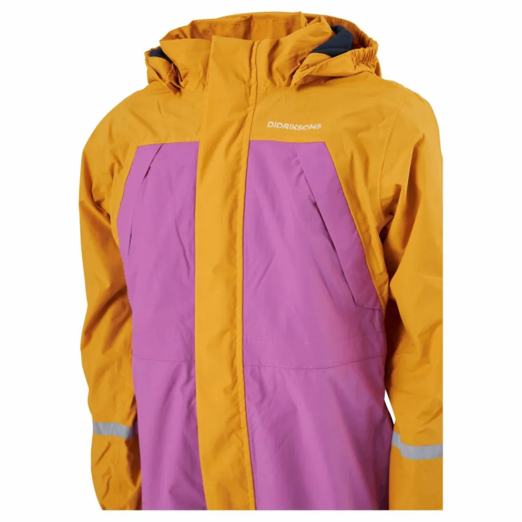 Didriksons Zeb Kids Coverall Radiant Purple Flerfärgad Sale