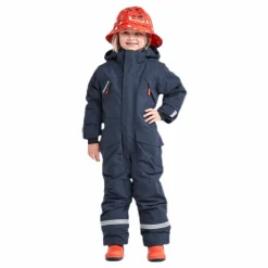 Zeke Soft Cordura Coverall Blue*Didriksons Best