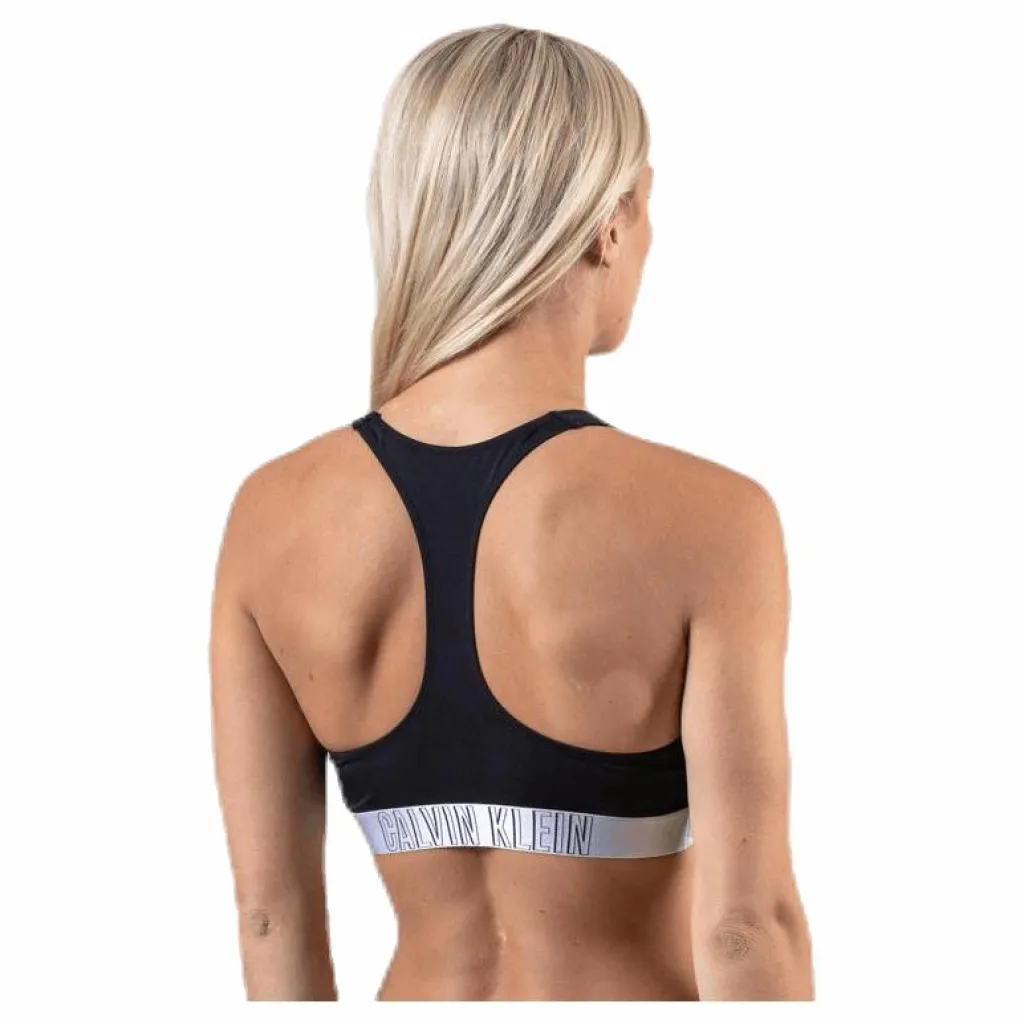 Zip Bralette-Rp Black*Calvin Klein Clearance