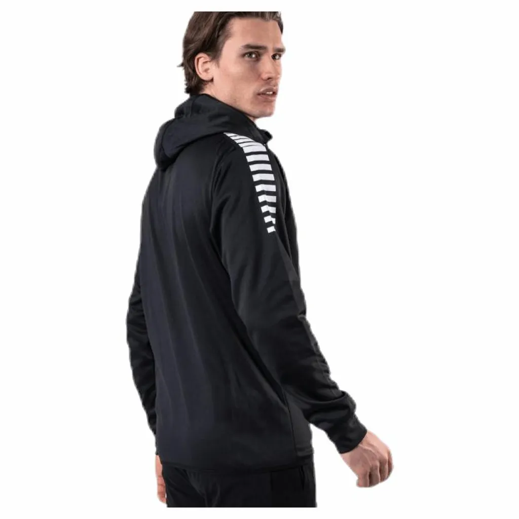 Select Zip Hoodie Monaco Black Svart