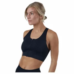Zip Sports Bra Black*BLACC Outlet