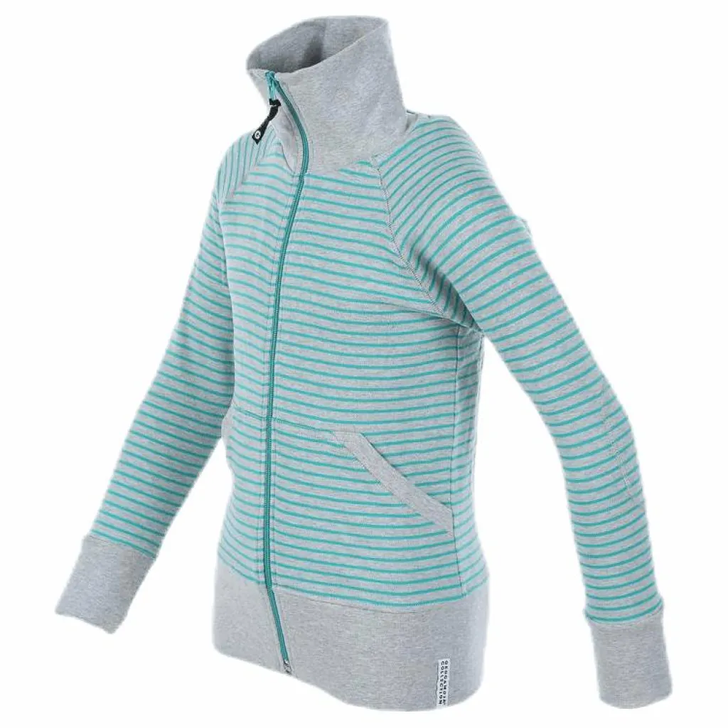 Geggamoja Zipsweater Baby Grey Grå Discount