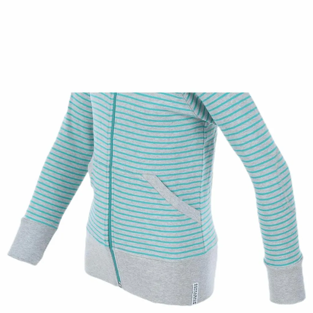 Geggamoja Zipsweater Baby Grey Grå Discount